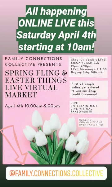 Live Market - Saturday April 04 at 10 am!