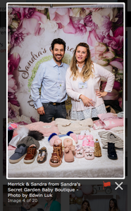Sandras Secret Garden Baby Boutique featured at the Baby Show Oct 2018