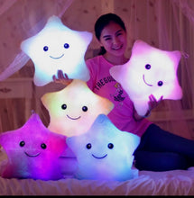 LED light up and twinkle  Star Pillow