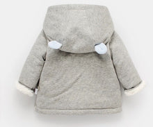 Hooded Fall Bear Coat - Sandra's Secret Garden Baby Boutique