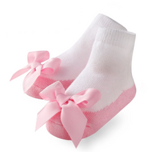 Baby Socks with Bows - Sandra's Secret Garden Baby Boutique