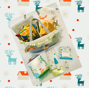 10 Pce. Holiday Baby Care Basket
