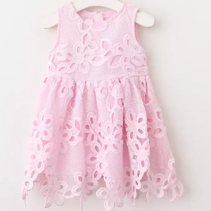 Lace party Dress - Sandra's Secret Garden Baby Boutique