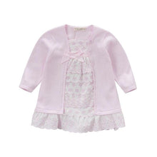 Dress with Cardigan attached - Sandra's Secret Garden Baby Boutique