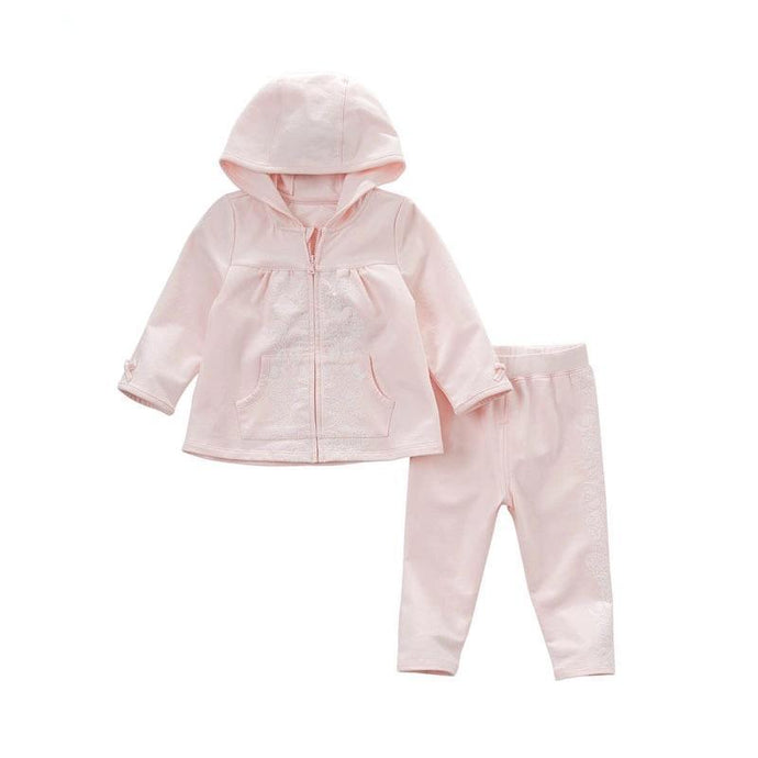 Cotton Hooded Track Suit - Sandra's Secret Garden Baby Boutique