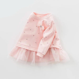 Cotton Top with Foxes and Frill Detail - Sandra's Secret Garden Baby Boutique
