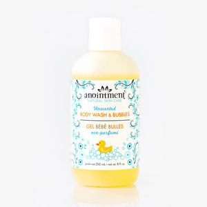Unscented Body Wash and Bubbles by Anointment