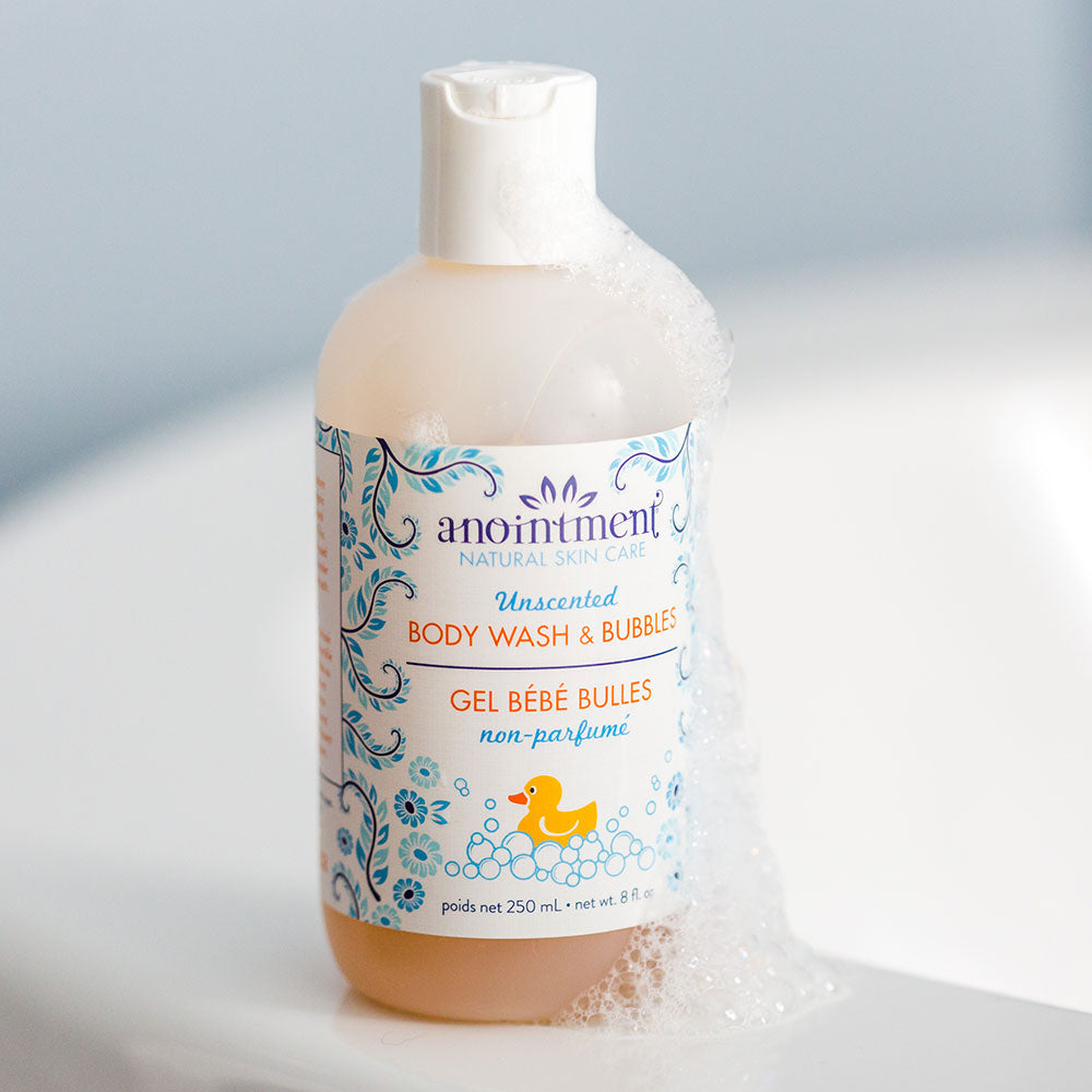 Unscented Body Wash and Bubbles by Anointment