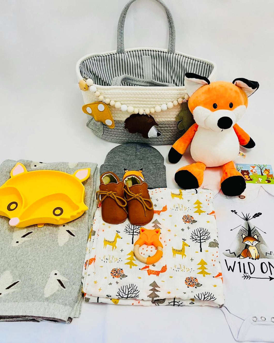 Wild One - Animals Gift Basket